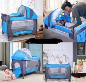 Baby Foldable Trend Yard Bed Cot With Canopy