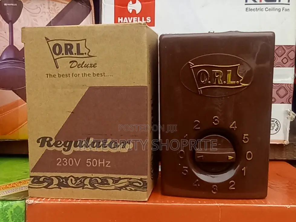 Orl Fan Regulator