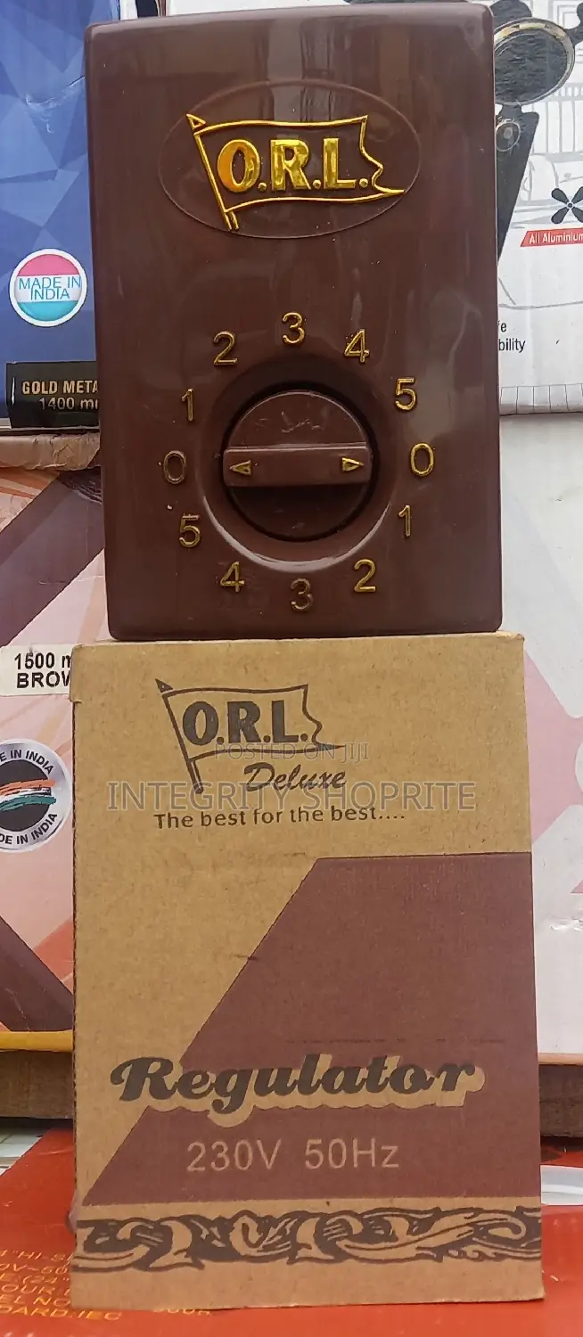 Orl Fan Regulator