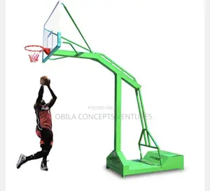 Heavy Duty Basketball Stand + Fibre Glass Backboard