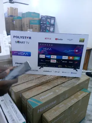 Quality Polystar 43" Android Smart Full HD TV Pv-Hk43flsm