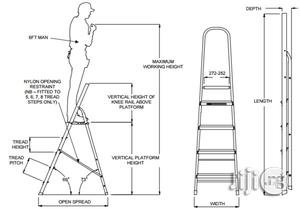 7 Step Platform Ladder