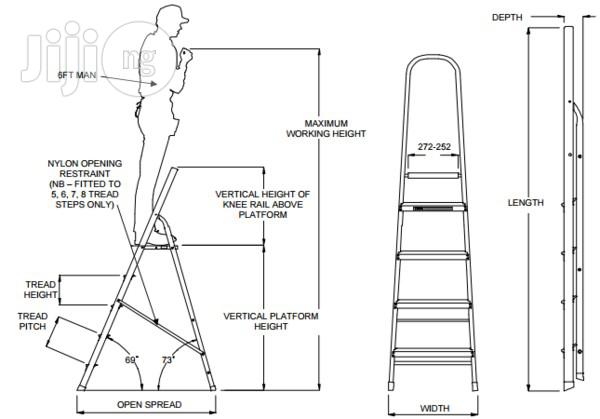 7 Step Platform Ladder
