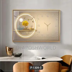 60*80cm Acrylic Wall Art Clock