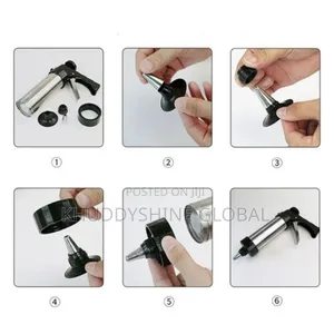 Cookie Press Stainless Steel Cookie Press Pastry Machine