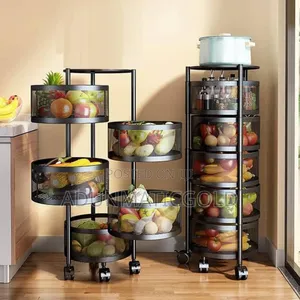 5 Layers Storage Rotating Tollery