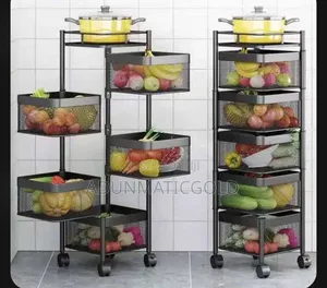 5 Layers Storage Rotating Tollery