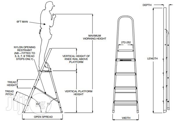 5 Step Platform Ladder