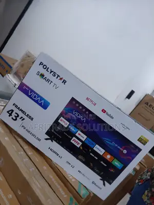 POLYSTAR 43” SMART Ultra HD TV With Netflix