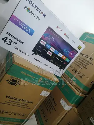 The Premium Polystar 43 Inches Smart TV