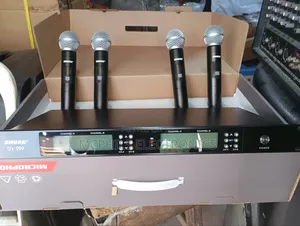 Shure 4 in 1 Wireless Mics