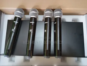 Shure 4 in 1 Wireless Mics