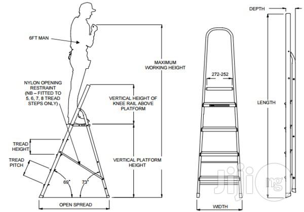 4 Step Platform Ladder