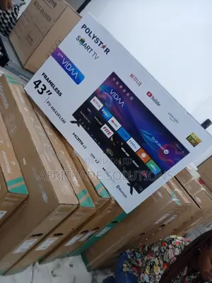 Polystar 43” Smart Ultra HD Frameless TV