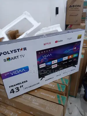 POLYSTAR 43” SMART Ultra Full HD TV- Intelligent System