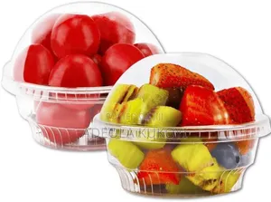10oz Clear Plastic Parfait Cup - A Pack of 50pcs