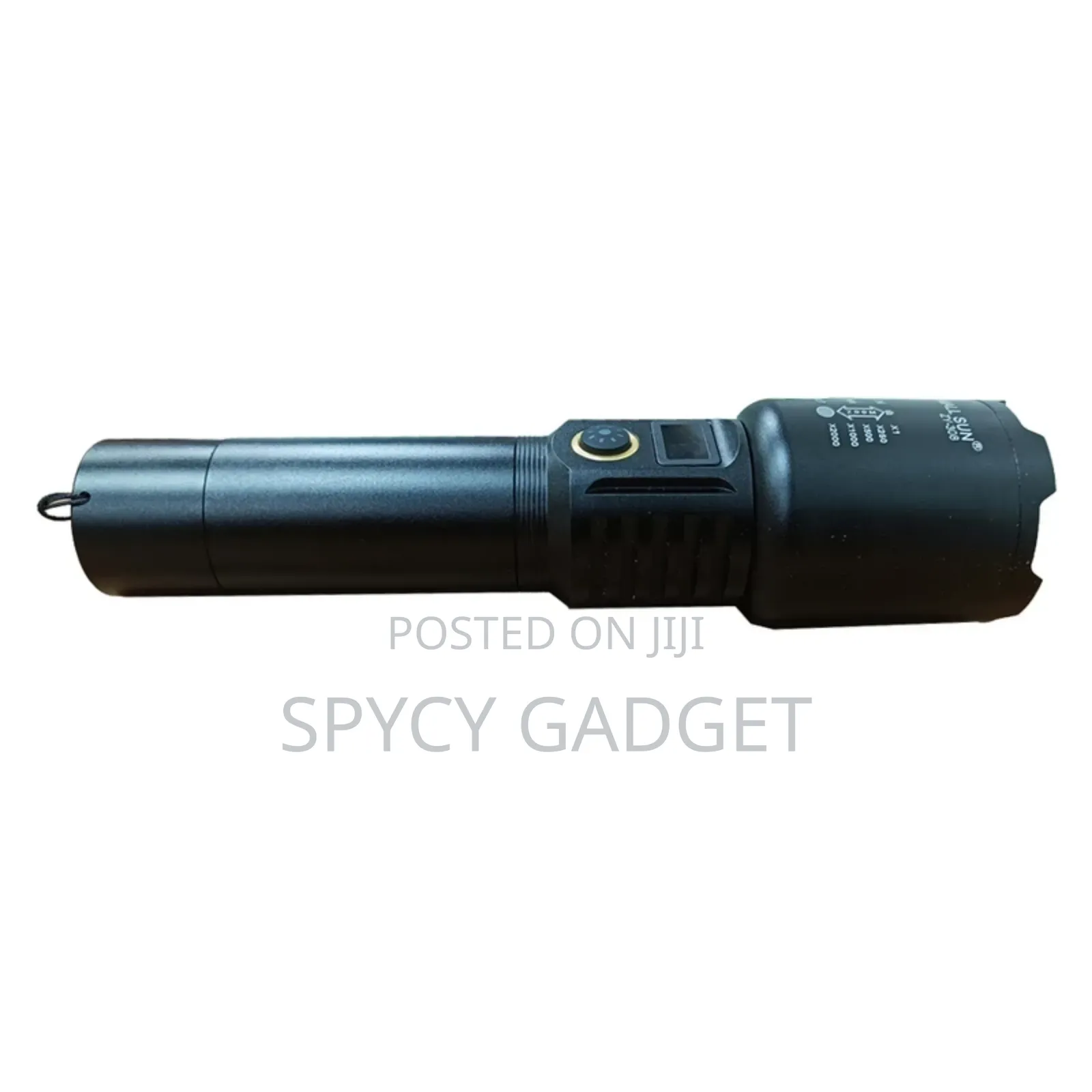 Multifunction Long Range Rechargeable Flashlight