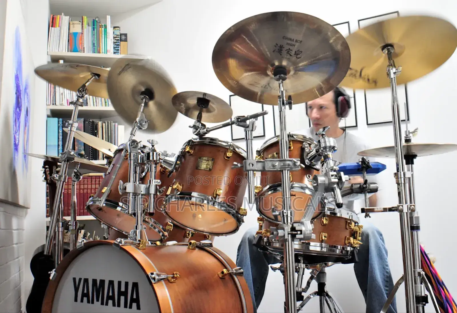 Original Yamaha Drum Set 7 Set
