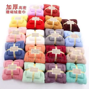 3 in 1 Fluffy Towel