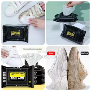 80pcs Per Pack Disposable Quick Shoe Wipe
