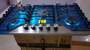 OMAHA 5gas Burner, 90*60cm,Top Silver,Cast Iron Grid.Call Me