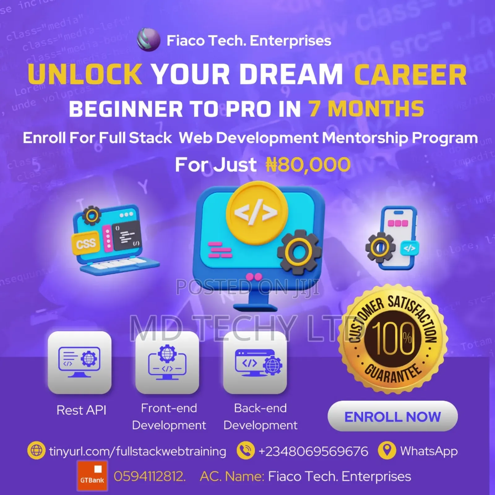 Web Development Mentorship