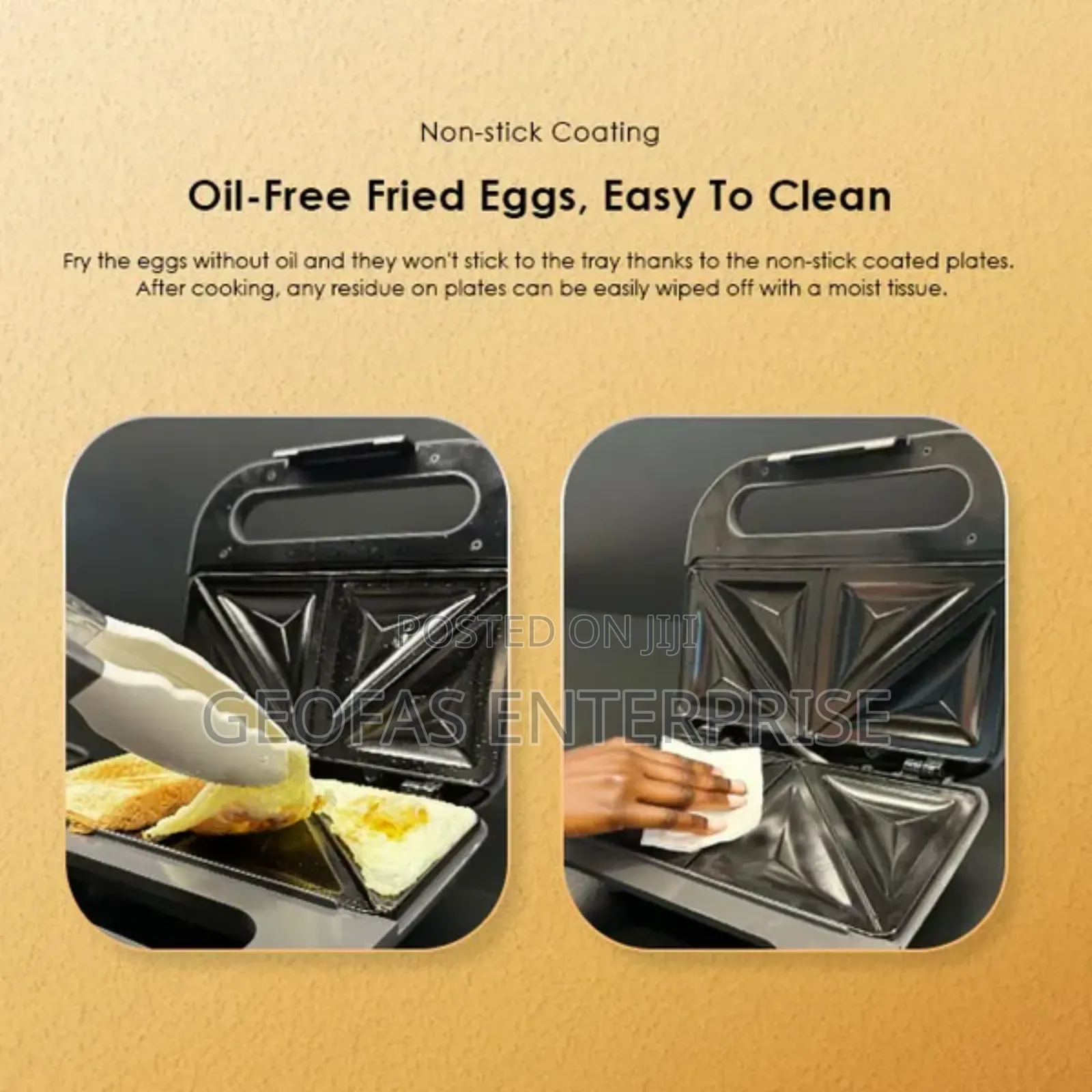 Oraimo Smartsandwichmaker 750W Sandwich Maker