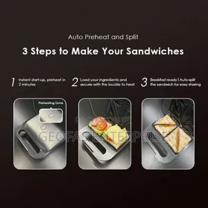 Oraimo Smartsandwichmaker 750W Sandwich Maker