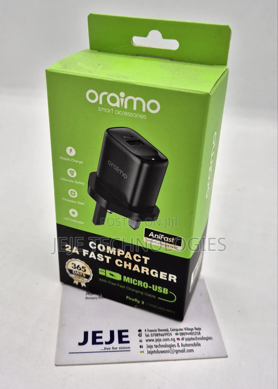 Oraimo Charger Firefly 3