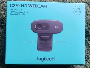 Logitech C270 HD WEBCAM
Basic HD 720p Video Calling