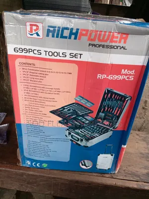 699 Pieces Rich Power Professional Set Of Tools Box