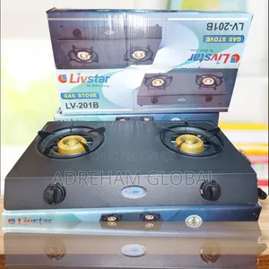Livestar 2 Burner Stainless Gas Cooker