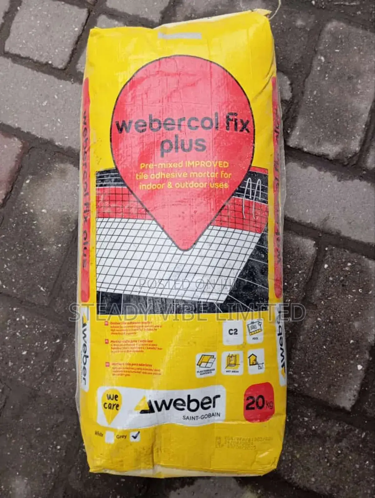 Webercol Fix Plus for Swimming Pool