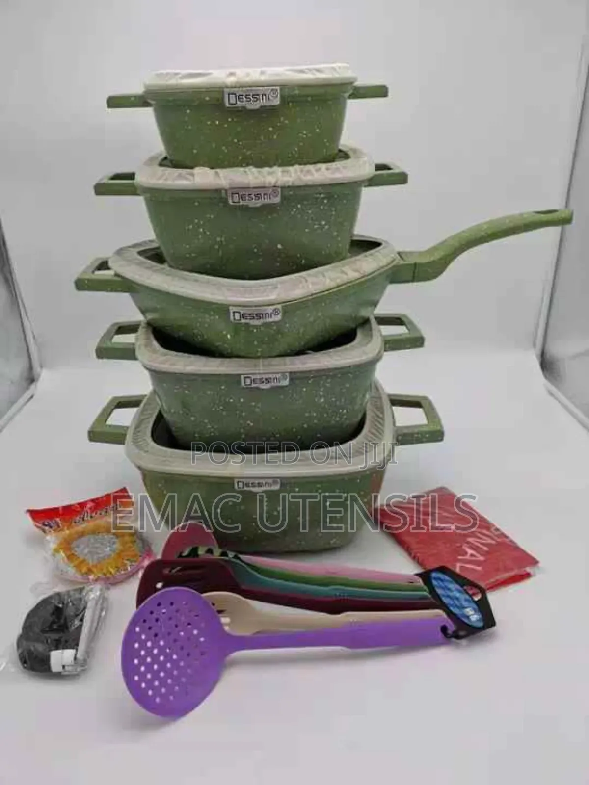 25pcs Square Pot With Accessories