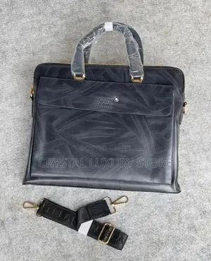 Mont Blanc Quality Luxury Laptop Bag