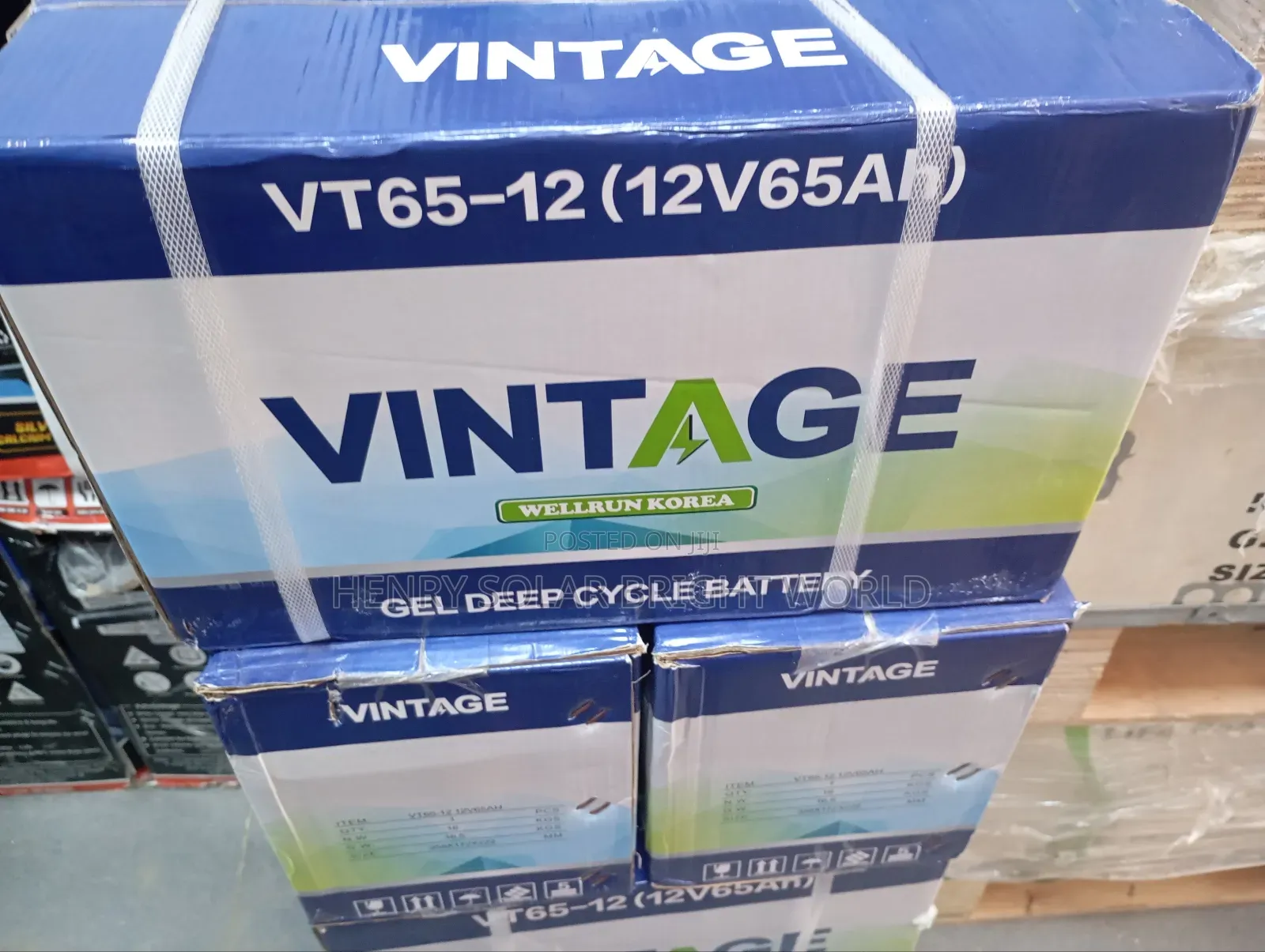 12v 65ah Gel Battery Vintage