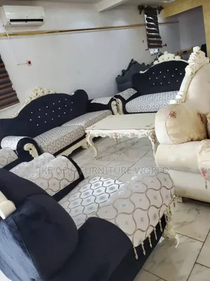 7seater Imported Turkish Royal Fabric Sofa Chair
