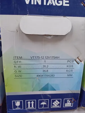 Vintage 12v 175ah Gel Battery