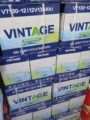 Vintage 12v 130ah Battery
