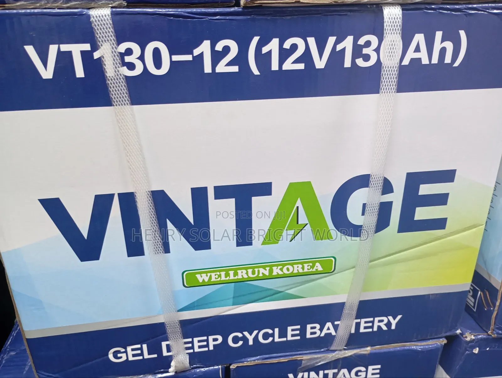 Vintage 12v 130ah Battery