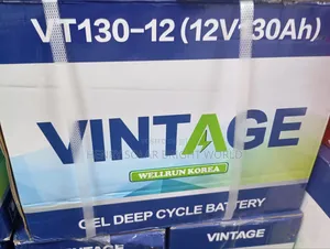 Vintage 12v 130ah Battery