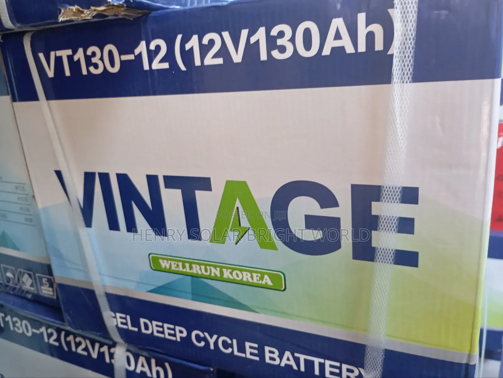 Vintage 12v 130ah Battery