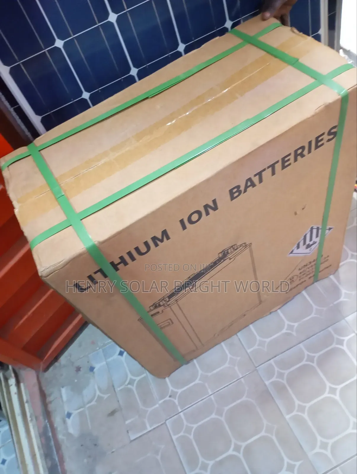 5KWH 24v Blue Carbon Stackable Lithium Battery