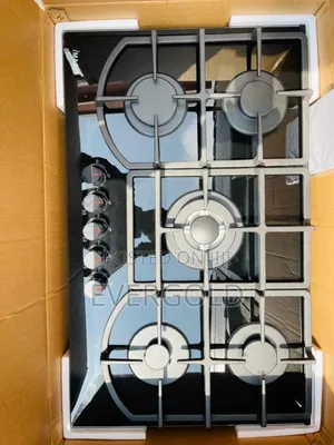 5 Burner Built in Gas Cooker Hob With Automatic Ignition