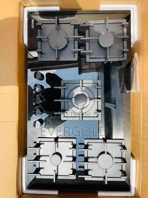 5 Burner Built in Gas Cooker Hob 8mm Tampered Glass