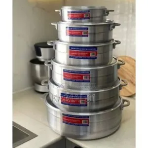 Generic High Quality Polished Aluminium Cookware Set(6pcs)