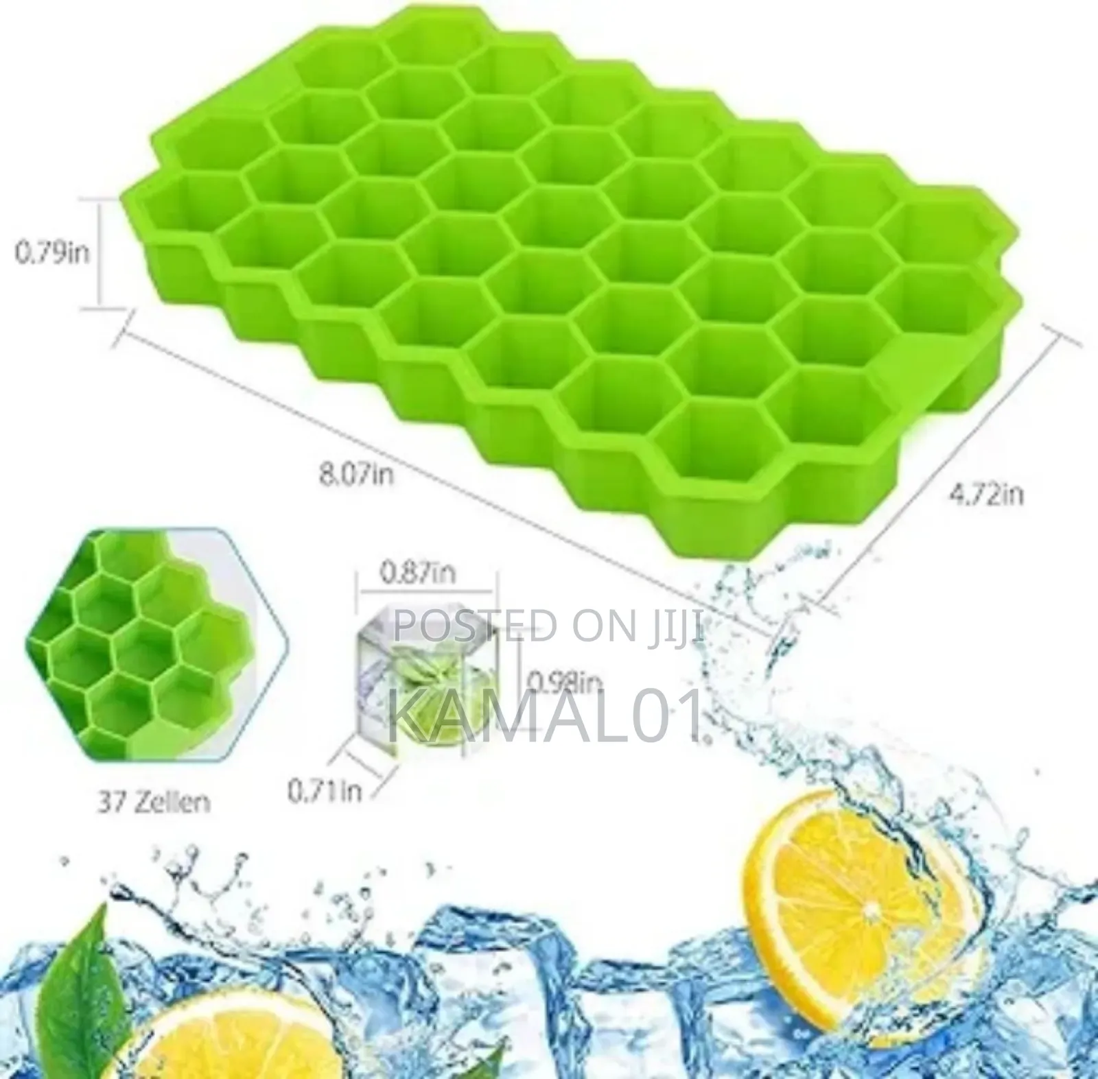 Generic Silicone Ice Cube Tray