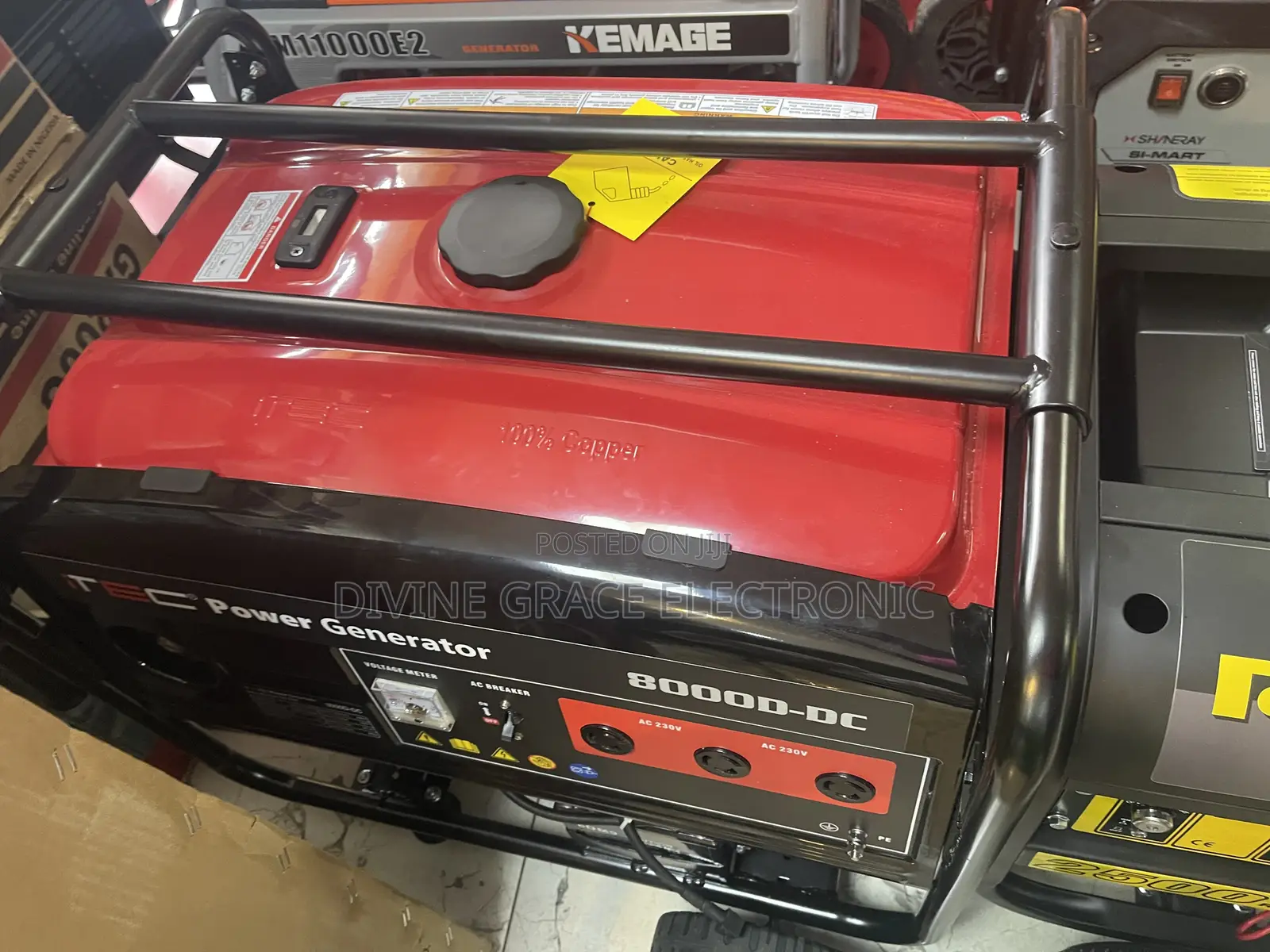 8.5kva Itec Petrol Generator