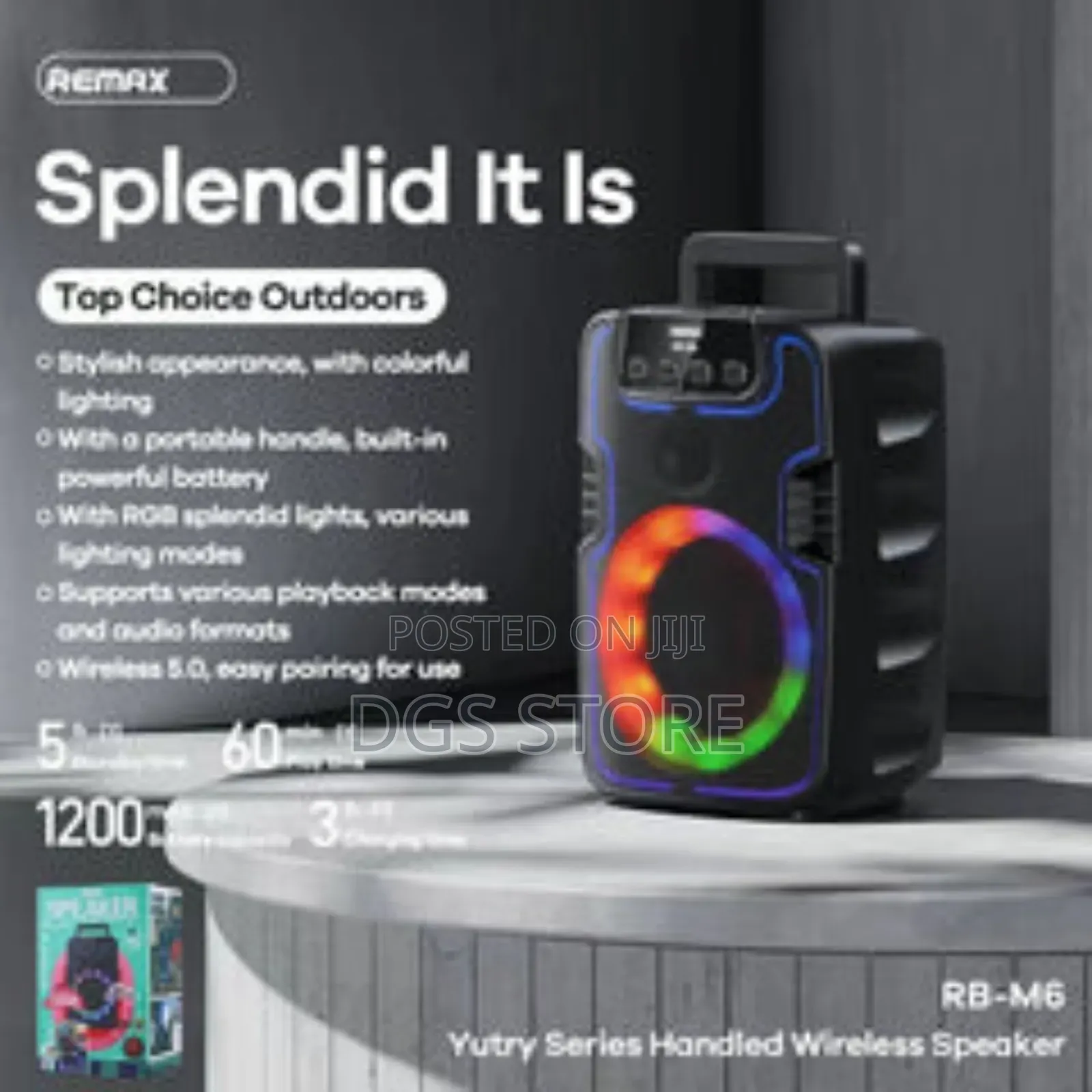 Remax RB M6 Bluetooth Speaker