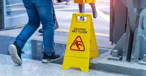 Wet Floor Caution Sign